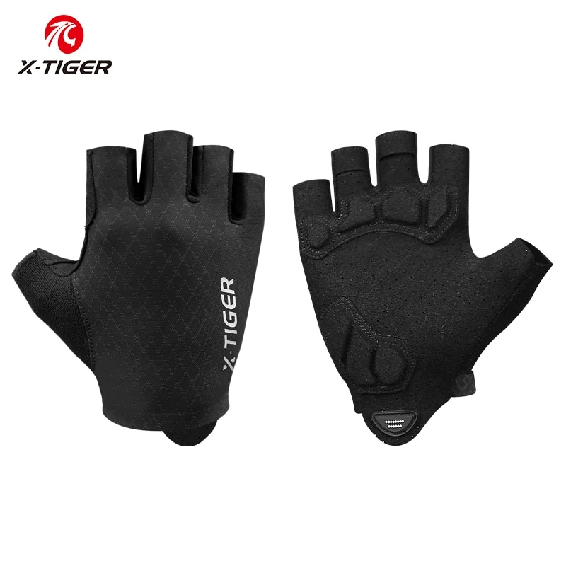 Xin Sports Equipment - X-TIGER Rękawiczki rowerowe Pół palca Odporne
