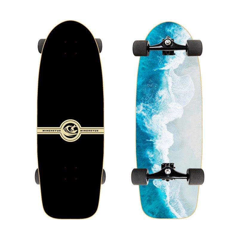 Skateboard Complete Deck - Deska Surfskate, Land Surf Skate, Sportowy