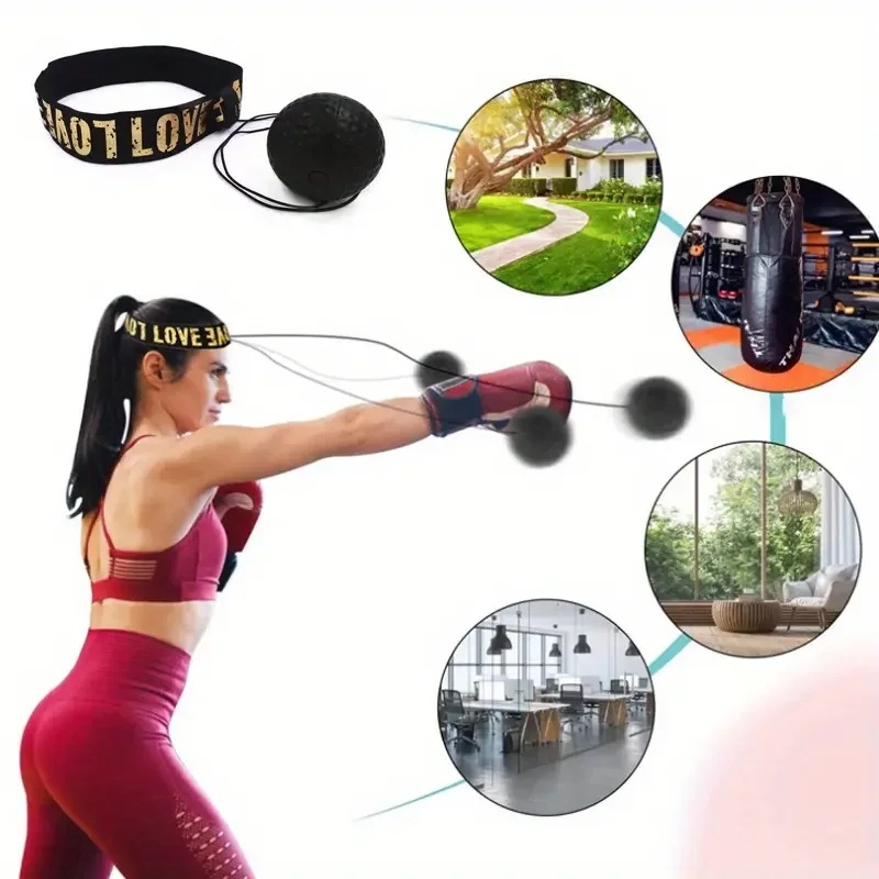 Sports Equipment Online - 1/3 szt. Piłka bokserska na głowę