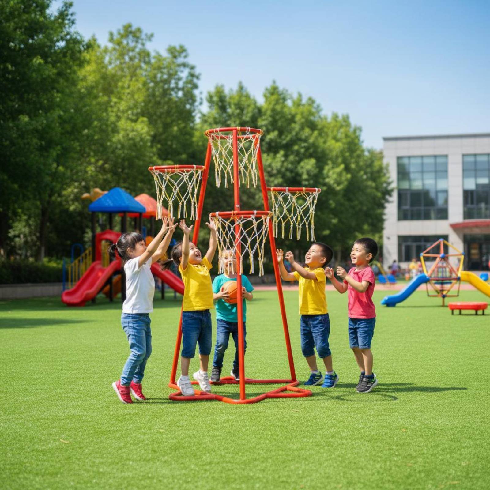 Xin Sports Equipment - Kosz do koszykówki dla dzieci, do