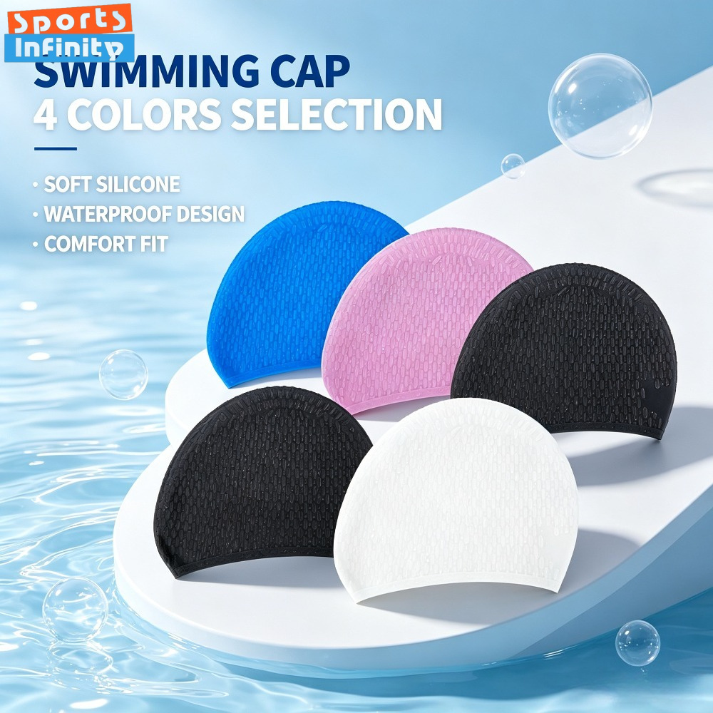Swim Cap Silicone - Silikonowy czepek pływacki dla dorosłych, dla