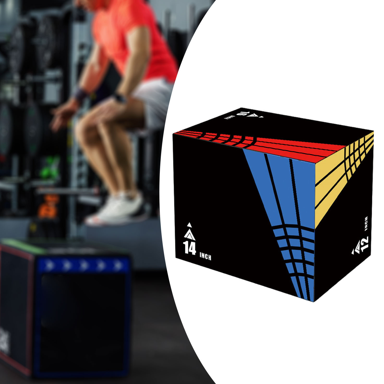 Pudełko do skakania 3 w 1, pud – Sports Equipment Online recenzja i cena
