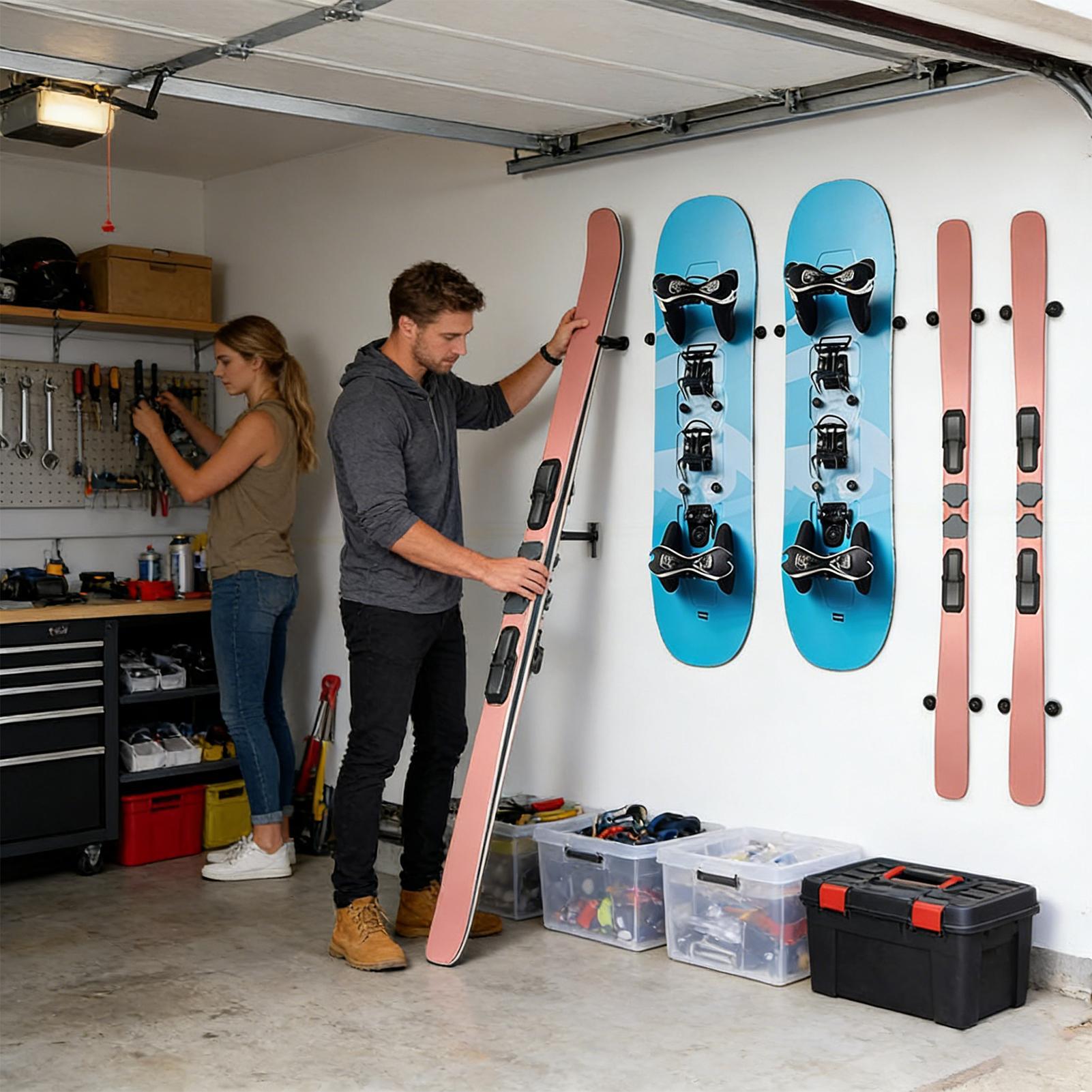 Uchwyt ścienny na snowboard, p – Sports Equipment Shop recenzja i cena
