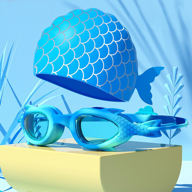 Okulary pływackie dla dzieci;  – Swim Cap Silicone recenzja i cena