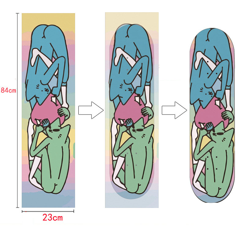 Dostosowane DIY deskorolka pod – Skateboard Complete Deck recenzja i cena