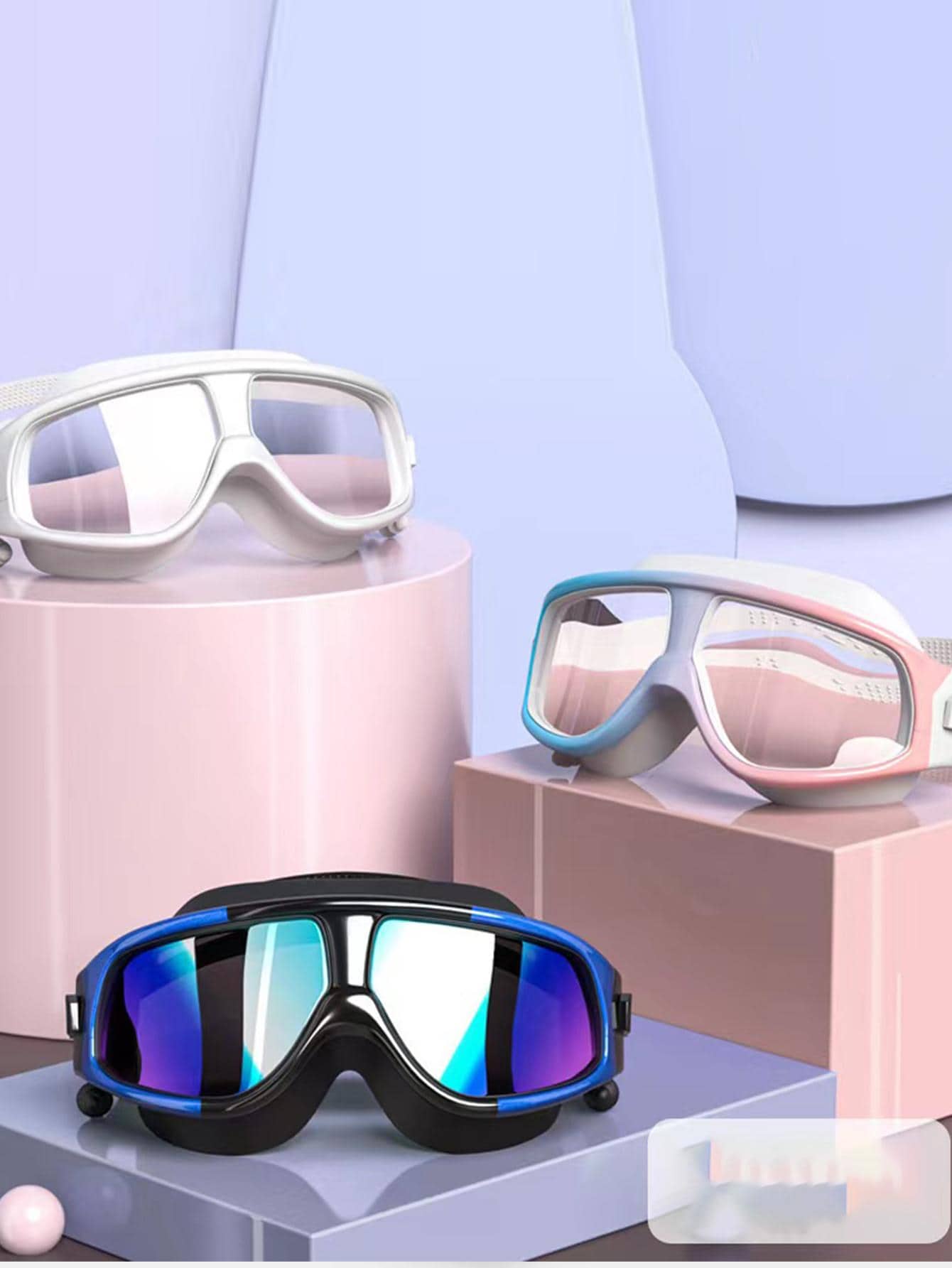 Profesjonalne okulary pływacki – Swim Cap Silicone recenzja i cena