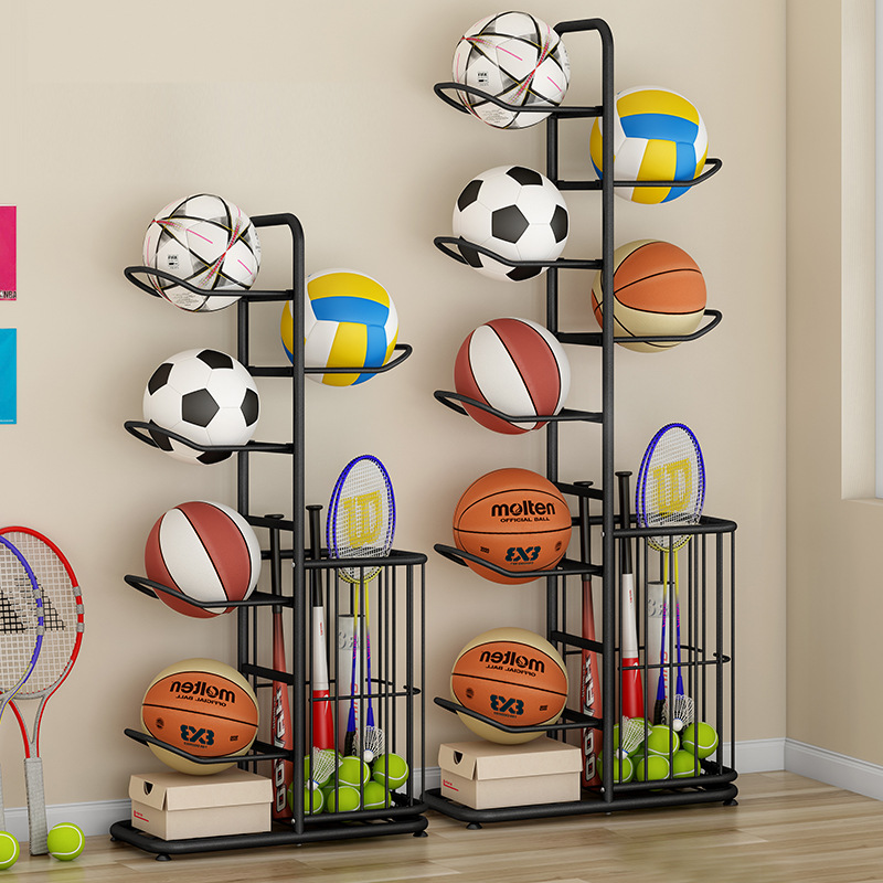 Stojak na piłki sportowe, kosz – Sports Equipment Warehouse recenzja i cena