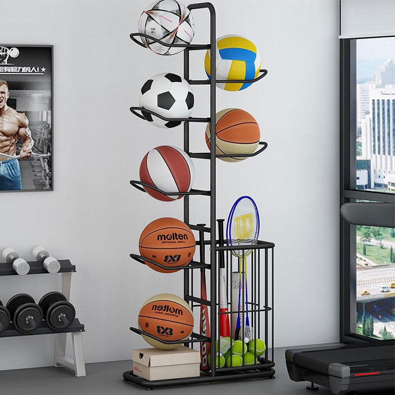 Stojak na piłki sportowe, kosz – Sports Equipment Warehouse recenzja i cena