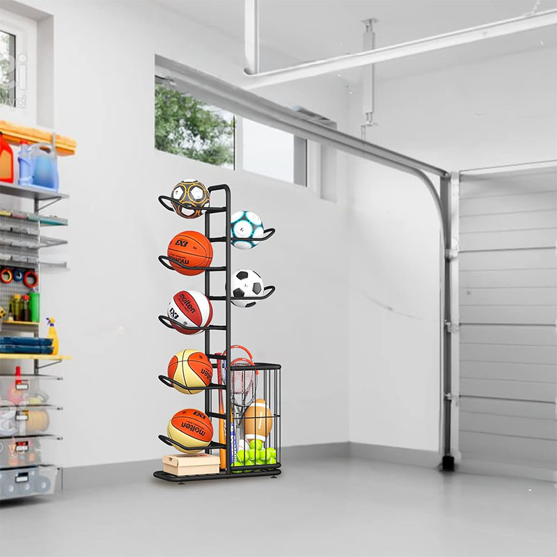 Stojak na piłki sportowe, kosz – Sports Equipment Warehouse recenzja i cena